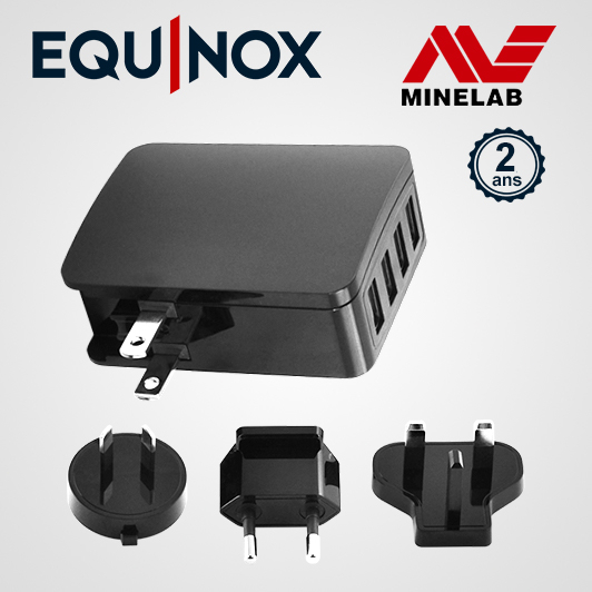 Chargeur Equinox Minelab