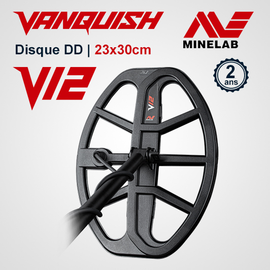 Disque 23x30cm DD Vanquish Minelab