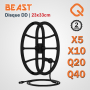 Disque Beast 23x33cm Quest