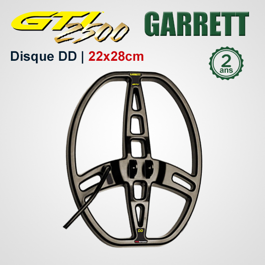 Disque DD 22x28cm Garrett GTI