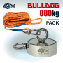 Pack Aimant 880kg Magnetar Bulldog