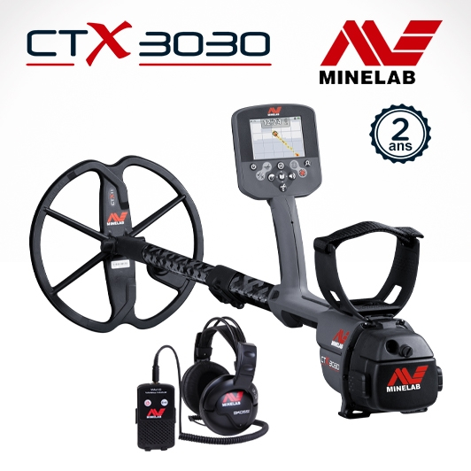 Détecteur Minelab CTX 3030