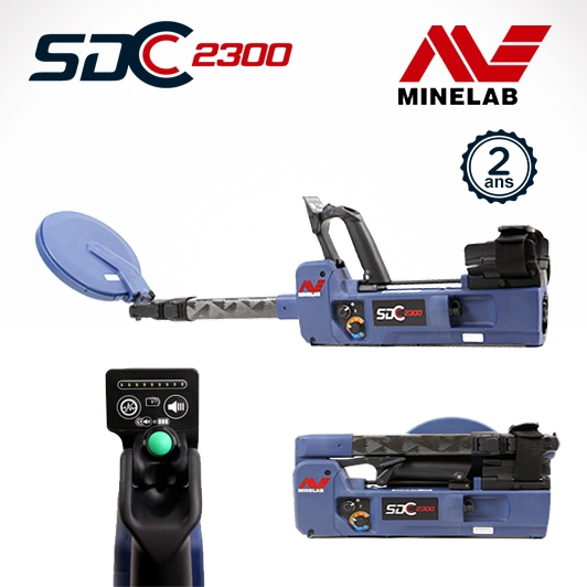 Détecteur Minelab SDC 2300