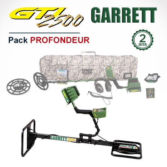 Garrett GTI 2500 et Pack Profondeur