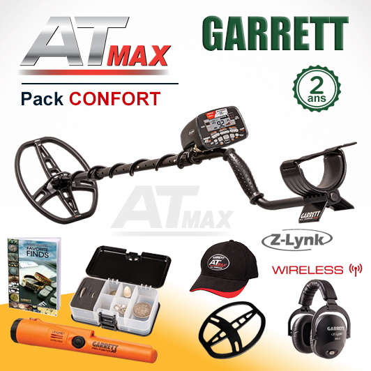Garrett AT-Max et Pack Confort