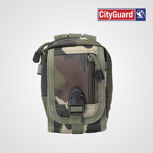 Pochette ceinture militaire camo Cityguard rangement téléphone portefeuilles