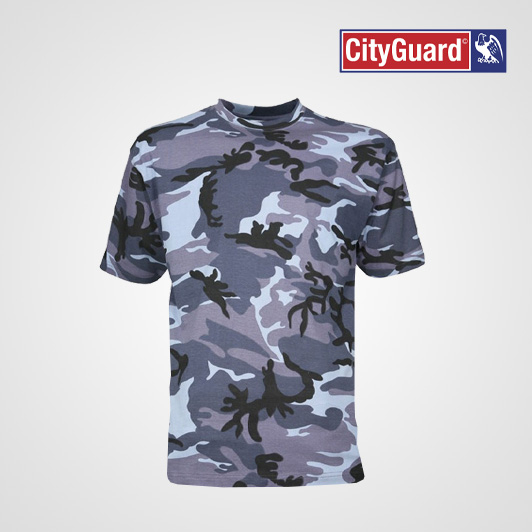 T-Shirt Bleu Urbain CityGuard