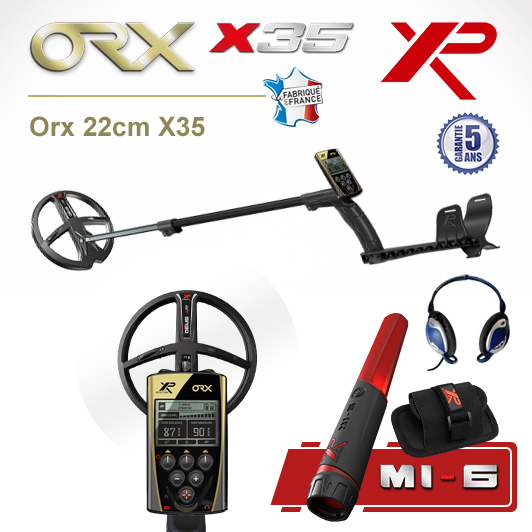 XP Orx 22cm X35, Casque et Pointer MI-6
