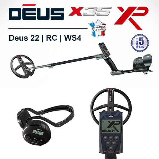 XP Deus 22cm X35 Complet WS4