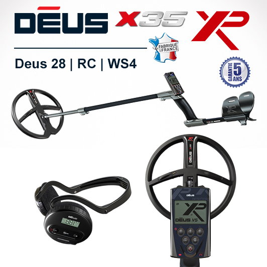 XP Deus 28cm X35 Complet WS4