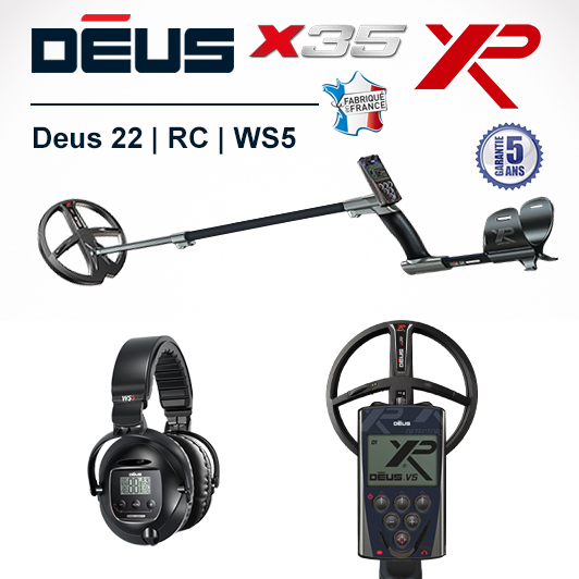 XP Deus 22cm X35 Complet WS5