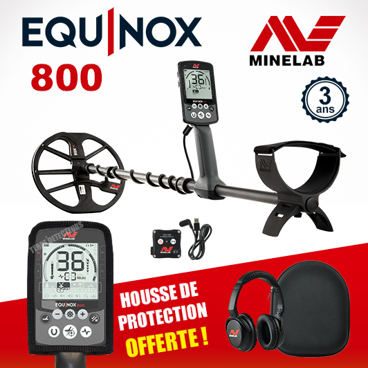 Détecteur Minelab Equinox 800