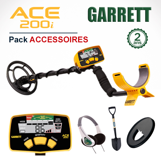 Garrett Ace 200i et Pack Accessoires