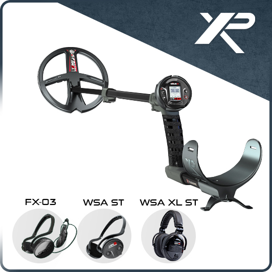 XP DEUS 2 - 22FMF - WS6 ST Master - Casque au choix