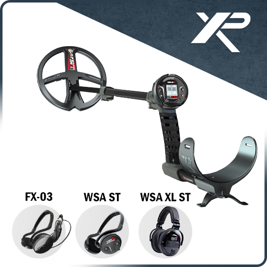 XP DEUS 2 - 22FMF - WS6 ST Master - Casque au choix