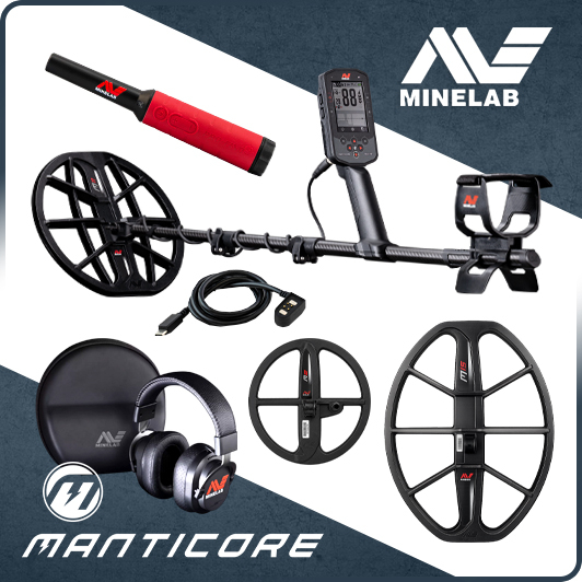 Manticore Minelab est un détecteur de métaux parfait pour tous les terrains