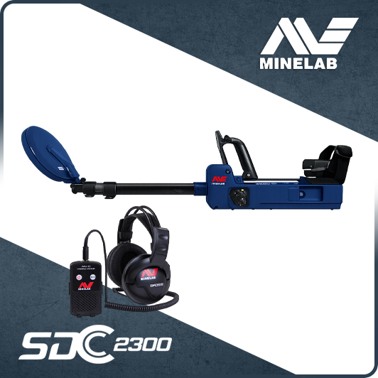 Décoouvrez de l'or en abondance avec le détecteur Minelab SDC 2300