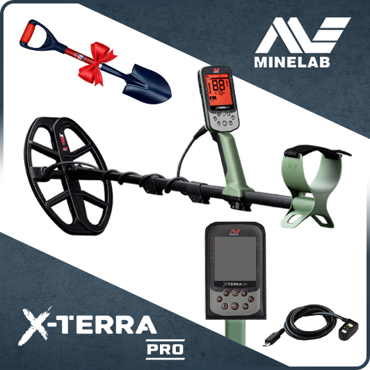 XTerra Pro Minelab :  le detecteur de metaux avec la nouvelle technologie Pro-Switch