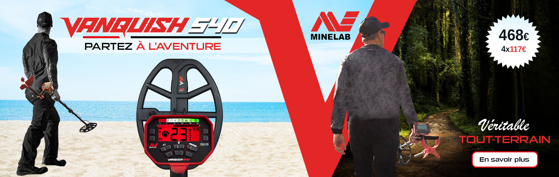 Vanquish 540 Minelab